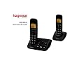 Telefon HAGENUK DUO Schnurlos Big 805-2 Anrufbeantworter