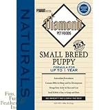 Diamond Naturals Dry Food for Puppy, Small Breed Chicken Formula, 18 Pound Bag