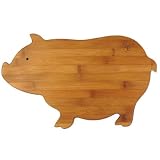 Bamboo Cutting Board Pig Bamboo Ware by DetailsArt