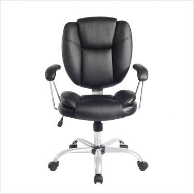 Comfort Soft Managerial Office Chair Color: Chocolate
