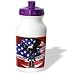 Sandy Mertens Patriotic - Freedom Forever 9 11 - Water Bottles
