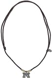 Michigan Wolverines Men's Leather Cord Necklace