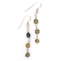 Tiger-Eye Dangle Earrings