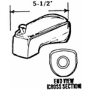 Bathtub Spout With Diverter