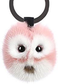 Fashion Key Chain, Bag and key charm, Pink Little Monster, Designed by Ella Liu