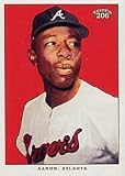 10 Different Hank Aaron Baseball Cards - Mint Condition In Display Album !!