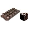 Silicone Chocolate Monamour Heart Molds by Silikomart
