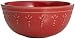 Signature Now & Then Set of Six 22-ounce Bowl, Poppy