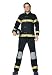 3PC Backdraft Fireman Firefighter Sexy Holiday Party Costume