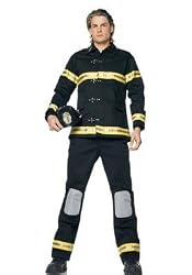3PC Backdraft Fireman Firefighter Sexy Holiday Party Costume