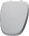 Bemis 1240210000 Eljer Emblem Molded Wood Round Toilet Seat, White