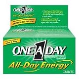 One A Day All Day Energy Tablets -100 Ea