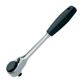 Wiha 60145 Reversible 1/4-Inch Drive Varicat Ratchet with 32 Tooth