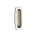 Baldwin 0458.150 Sliding Door Flush Pull, Satin Nickel