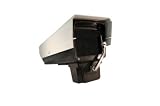 Weatherproof Outdoor Camera Housing with a Wiper and Heat Blower