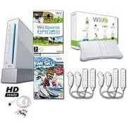 Nintendo Wii Video Game System HD Ready 2 Player Wii Fit Bundle