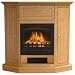 Stonegate&reg; Corner Storage Mantle Electric Fireplace