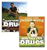 Grow Your Own Drugs 2 Books Pack Set RRP £33.98 (Collection includes Easy Recipes for Natural Remedies and Beauty Treats and A Year with James Wong