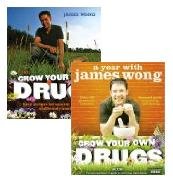 Grow Your Own Drugs 2 Books Pack Set RRP £33.98 (Collection includes Easy Recipes for Natural Remedies and Beauty Treats and A Year with James Wong
