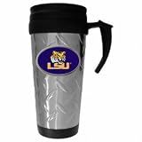 NCAA Louisiana State Fightin Tigers Steel Travel Mug