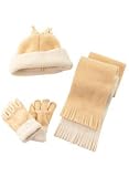 Infants Hat, Muffler & Glove Set