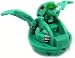 Bakugan Battle Brawlers - Loose Figure - RAVENOID (Special Attack Spinning - Green) 650G