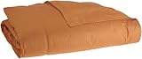 Bellino Fine Linens Mille Righe King Duvet, Tegola
