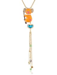 Betsey Johnson "A Day at the Zoo" Koala Y-Shaped Necklace, 19"