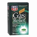 Rite Aid Gas Relief Extra Strength Softgel 50 ea Rite Aid Gas Relief Extra Strength Softgel 50 ea
