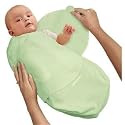 Kiddopotamus SwaddleMe 100% Cotton Knit Small, Sage