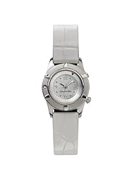 Con Leche Natalia Womens Watch with White Alligator Grain Strap