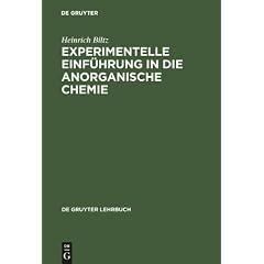 Experimentelle Einf�hrung in die Anorganische Chemie (de Gruyter Lehrbuch)