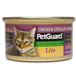 PetGuard Chicken Stew Lite Dinner For Cats