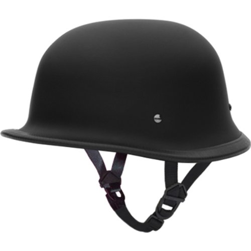 Daytona German D.O.T. Approved Cruiser Touring Motorcycle Helmet - Dull Black - 3X-Large On Sale