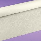 Linked at the Heart Ivory Aisle Runner