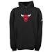 Bulls adidas NBA Logo Stitch Hoody II - Men's ( sz. XXL, Black : Bulls )