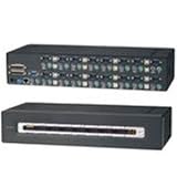 16port Omniview Pro2 KVM Switchosd Rack PS2/usb with 16 PS2 Cable Kits