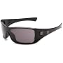 Oakley Men's Antix Sunglasses,Polished Black Frame/Warm Grey Lens,one size