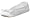 ISOTONER Women's Classic Satin Ballerina (Small / 6.5 -7, White)