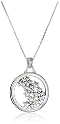 Sterling Silver "Live Your Own Life Follow Your Own Star" Pendant Necklace, 18"