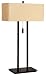 Kenroy Home Emilo Table Lamp with 16 inch Tan Textured Woven shade