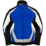 BLITZ SNOW MOTORCYCLE JACKET BLU BLK SIZE:XLG by Cortech