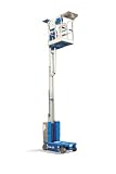 Genie QS-20W QuickStock Warehouse Aerial Work Platforms with Front Folding Tray, 309