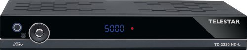 Telestar TD 2220 HD-L DVB-S/DVB-T HDTV Receiver (HDMI, SCART, EPI, USB 2.0) schwarz