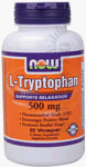 Edap L-trytophan 500mg by NOW, 120 VEG