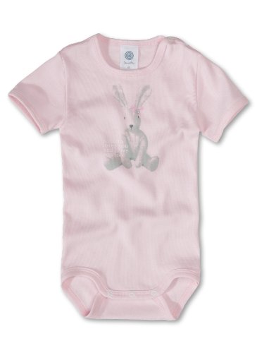 Sanetta Baby - M&auml;dchen Babybekleidung/ Unterw&auml;sche/ Bodys, Tierdruck 321221, Gr. 62, Rosa  Preisvergleich