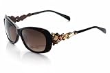 Judith Leiber JL 1619 Sunglasses JL1619 Titanium Topaz Shades 61mm