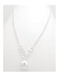 Ball Necklace In 92.5 Sterling Silver