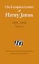 The Complete Letters of Henry James, 1872-1876: Volume 1