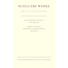 Schiller, Friedrich von, Bd.22 : Vermischte Schriften